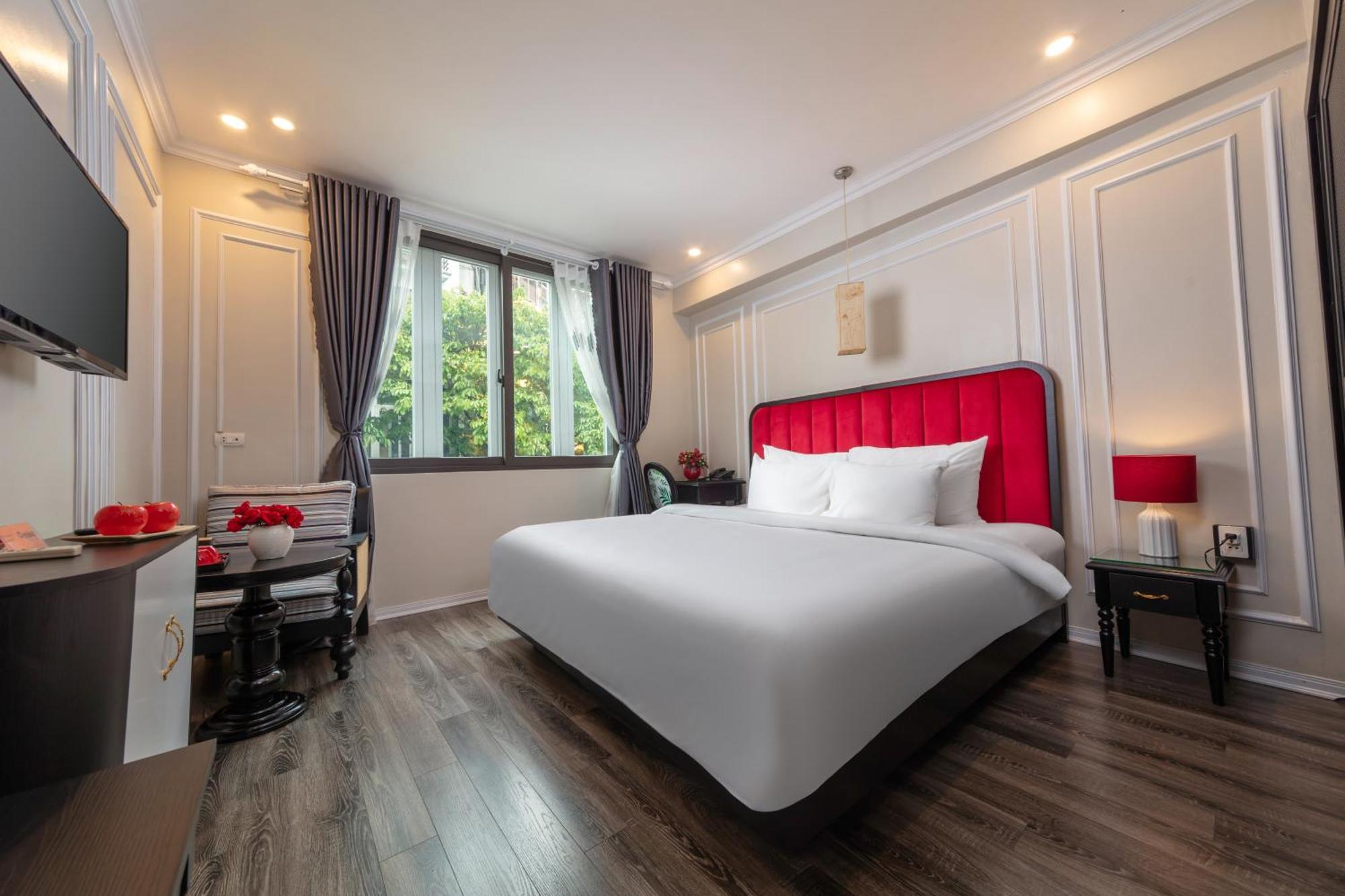 Omina Hanoi Hotel & Travel Bagian luar foto